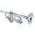 Jupiter 1602SR XO Pro Trumpet, Slv w/Reverse Leadpipe