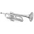 Jupiter 1604RS XO Pro Trumpet, Slv w/Rose Brass Bell