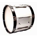 Pearl 1777-W 14x20 Marching Bass Drum, White