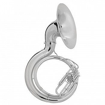 King 2350SP Sousaphone, Silver