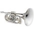 Jupiter 450S Marching Mellophone, Slv