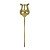 American Plating Low Brass Marching Lyre