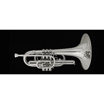 Blessing BM100S Marching Mellophone, Slv
