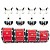 Pearl Championship Series Marching Drumline, Red