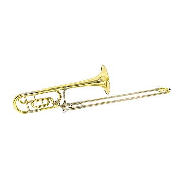 King 4BF Professional F-Attachment Trombone w/Wood shell case