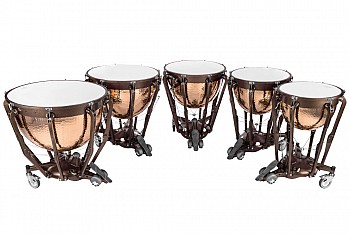 Ludwig Grand Symphonic Hammered Copper Timpani