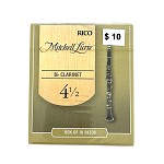 Closeout! Mitchell Lurie Bb Clarinet Reeds, Strength 4.5/Box 10