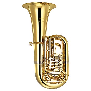 Yamaha YBB641 Pro Rotary Tuba w/Case, Full Size