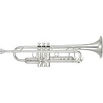 Yamaha YTR8335IIS Pro Xeno Trumpet, Slv