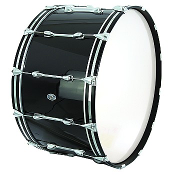 Slingerland 14x28 Marching Bass Drum, Black (1590-B)