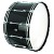 Slingerland 14x28 Marching Bass Drum, Black (1590-B)