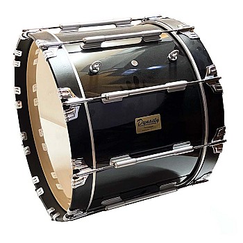 Dynasty 14x20 Marching Bass Drum, Black (1802-B)