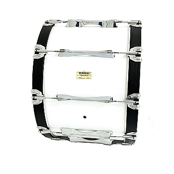 Yamaha 14x22 Field Corp Marching Bass Drum, White (1804-W)