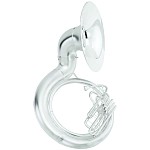 Conn 20KSBW Short Action Valve Sousaphone w/Case, Satin Slv