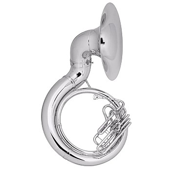Conn 20KSPW Short Action Valve Sousaphone w/Case, Bright Slv