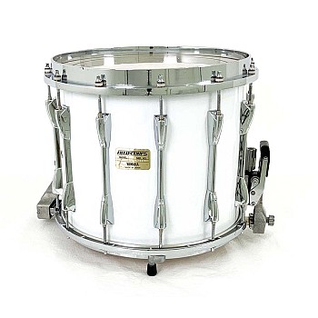 Yamaha 12x14 Field Corp Marching Snare Drum, White (2447-W)