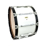 Yamaha 14x24 Field Corp Marching Bass Drum, White (3700-W)