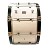 Mapex 14x24 Quantum Marching Bass Drum, White (3702-W)
