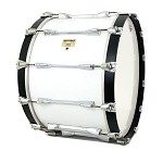 Yamaha 14x22 Field Corp Marching Bass Drum, White (3713-W)