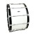 Yamaha 14x26 Field Corp Marching Bass Drum, White (3714-W)