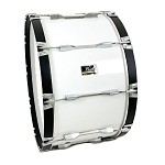Pearl 14x26 Competitor Marching Bass Drum, White (3715-W)