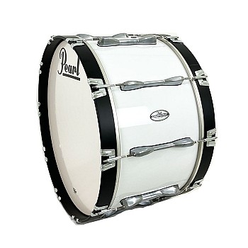Pearl 14x26 Championship Marching Bass Drum, White (3720-W)