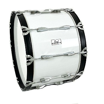 Pearl 14x22 Championship Marching Bass Drum, White (3721-W)
