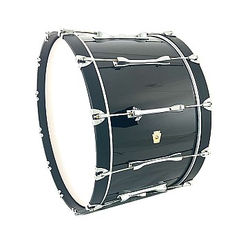 Ludwig 14x24 Marching Bass Drum, Black (3722-B)