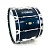 Yamaha 14x22 Field Corp Marching Bass Drum, Blue Forest (3723-BF)