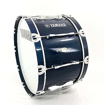Yamaha 14x26 Field Corp Marching Bass Drum, Blue Forest (3724-BF)