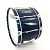 Yamaha 14x26 Field Corp Marching Bass Drum, Blue Forest (3724-BF)