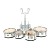 Yamaha 3815-W 8/10/12/13 Marching Quad w/Carrier, White