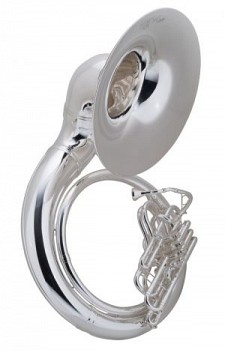 Conn 40KSP Short Action 4 Valve Sousaphone, Silver