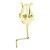 American Plating Saxophone Marching Lyre