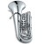 Jupiter JTU1140 Tribune Tuba w/Case, 3/4 Size