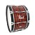 Pearl 14x28 PBDML2814 Championship Marching Bass Drum, Red Spiral Lacquer (8035-RSL)
