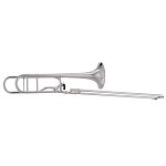 Adams AT54FS Artist F-Attachment Trombone, Silver