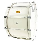 Pearl BDP3016 16x30 Marching Bass Drum, Arctic White