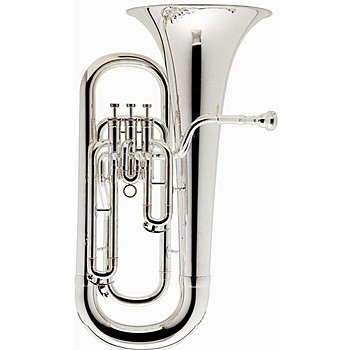 Besson BE165-2-0 Student Euphonium, Slv/4 Valve