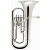 Besson BE165-2-0 Student Euphonium, Slv/4 Valve