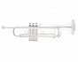 Bach BTR411S Intermediate Trumpet, Silver