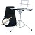 New Beginner Pearl SK910C Drum Kit w/Wheels &amp; Majestic Bells (no Wheels)