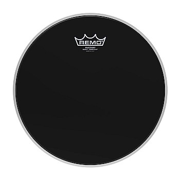 Closeout! Remo Black Pinstripe w/Crimplock PS0413MP 13" Drum Head