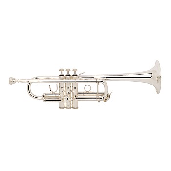 Bach C180SL229 Stradivarius Pro 'C' Trumpet, Silver
