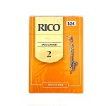 Closeout! Rico Traditional Bass Clarinet Reeds, Strength 2/Box 10