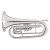 Jupiter JBR1105MS Quantum MkII Marching Baritone, Slv