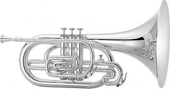 Jupiter JMP1000MS Qualifier Marching Mellophone, Slv