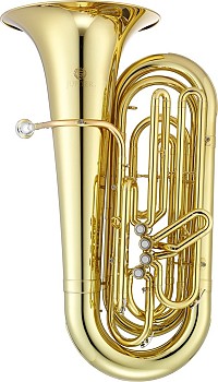 Jupiter JTU1010 Concert Tuba w/Case, 4V 3/4-Full Size