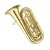 Jupiter JTU1010 Concert Tuba w/Case, 3/4-Full Size/4V