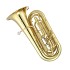 Jupiter JTU1010 Concert Tuba w/Case, 3/4-Full Size/4V